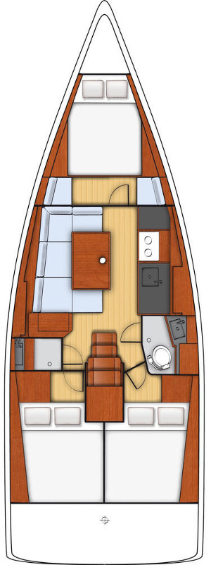 Yacht hire Marina (City) cheap Oceanis 38