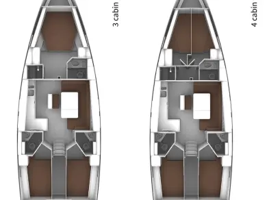 Hire Sailboat Bavaria with a boat licence