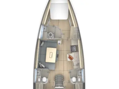 Dufour Dufour 41 charter bareboat or skippered in  Fethiye
