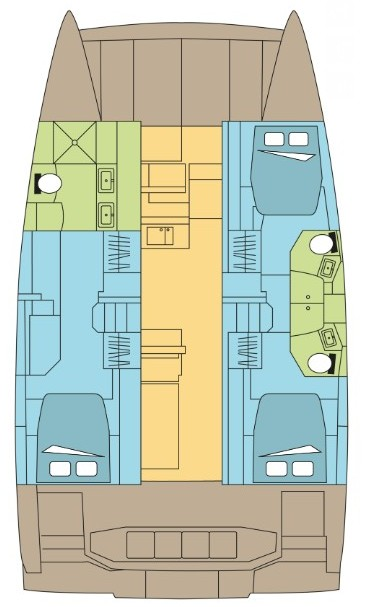 Hire Catamaran Bali with a boat licence