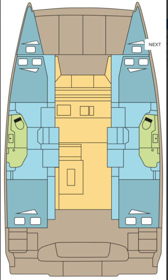 Yacht hire Olbia cheap Lagoon 38