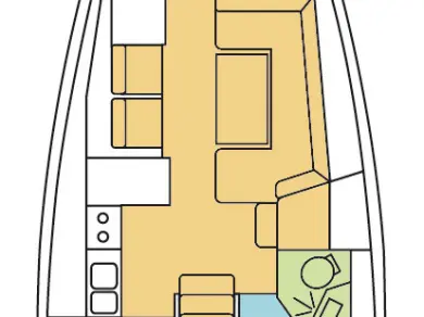 Yacht hire La Paz cheap Oceanis 41.1