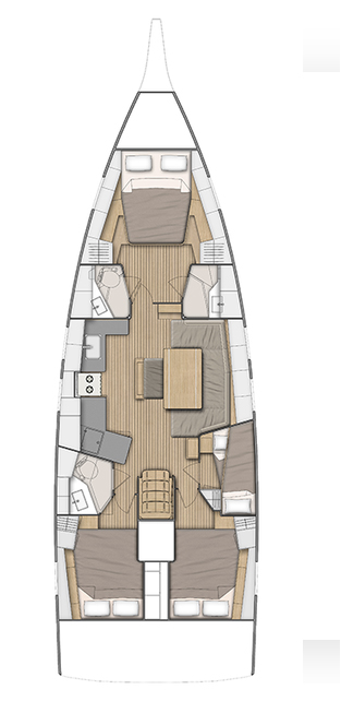Sailboat hire in Alimos - Bénéteau Oceanis 46.1