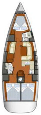 Jeanneau Sun Odyssey 42i charter bareboat or skippered in  Préveza