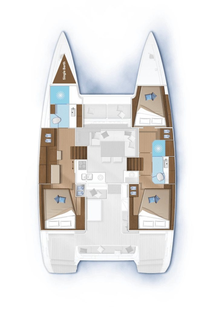 Catamaran hire in Road Town - Lagoon Lagoon 40