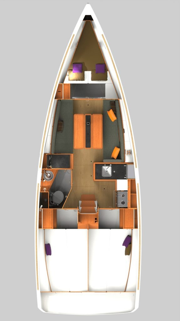 Jeanneau Sun Odyssey 349 charter bareboat or skippered in  Road Town