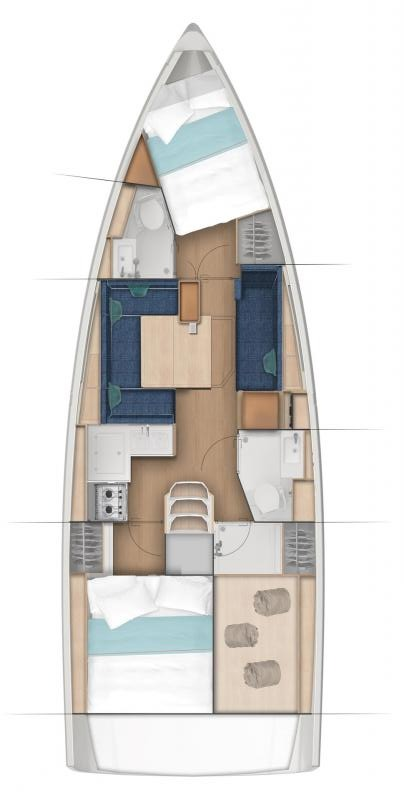 Sailboat hire in Road Town - Jeanneau Sun Odyssey 380