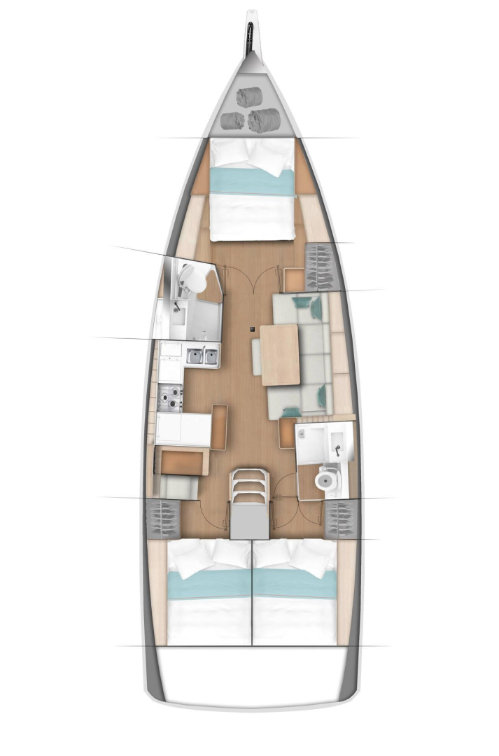 Hire a Jeanneau Sun Odyssey 440 Road Town