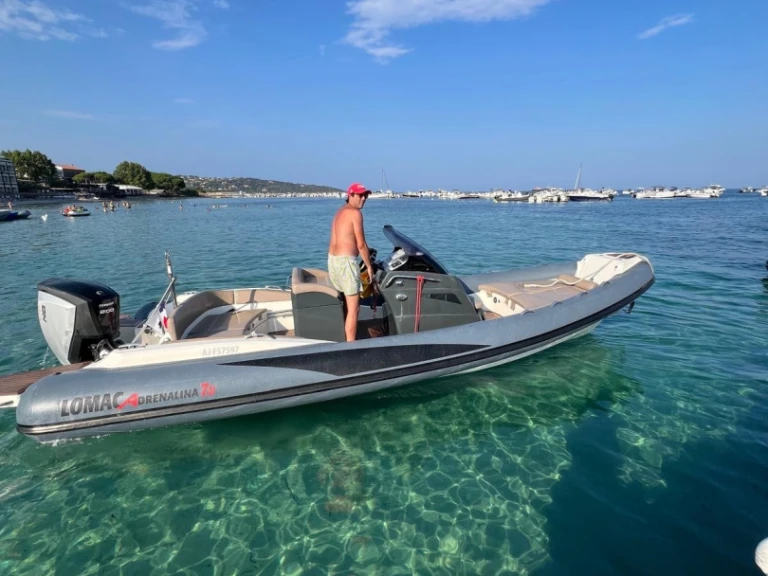 RIB hire in Golfe de Pinarellu - Lomac Adrenalina 7.0