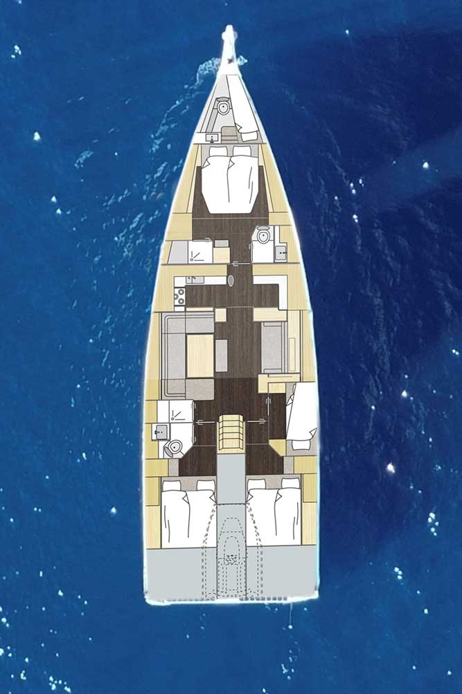 Yacht charter Trogir - Bavaria Bavaria C57 on SamBoat