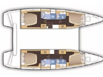 Hire Catamaran with or without skipper Lagoon Lávrio