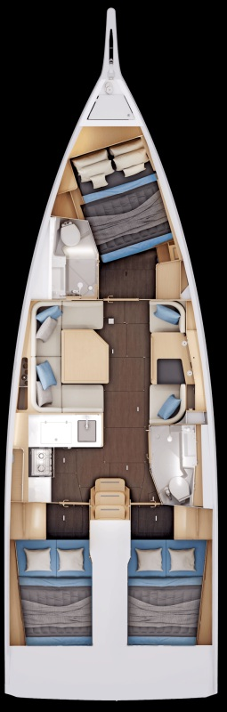 Hire a Jeanneau Sun Odyssey 415 Gouvia