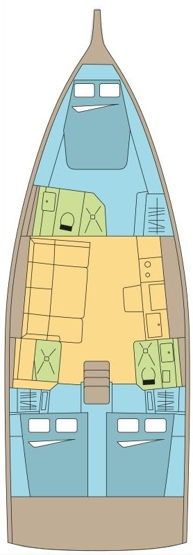 Dufour Dufour 41 charter bareboat or skippered in  Road Town