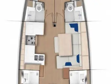 Jeanneau Sun Odyssey 490 charter bareboat or skippered in  Alimos