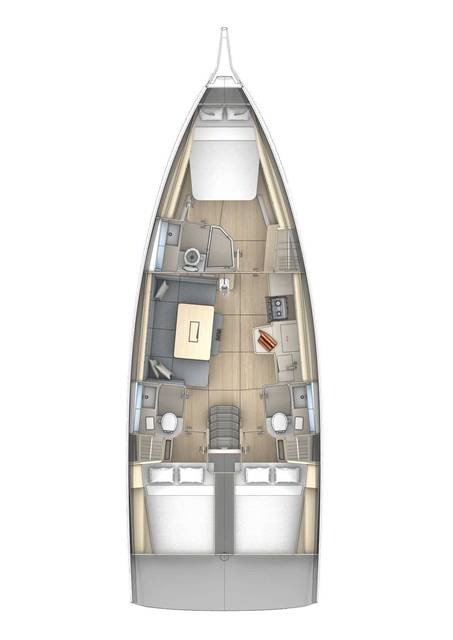 Dufour Dufour 41 charter bareboat or skippered in  Lávrio