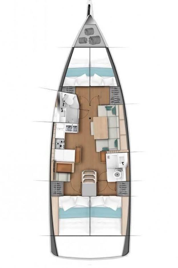 Sailboat to hire Lávrio at the best price