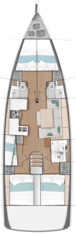 Yacht hire Lávrio cheap Sun Odyssey 490