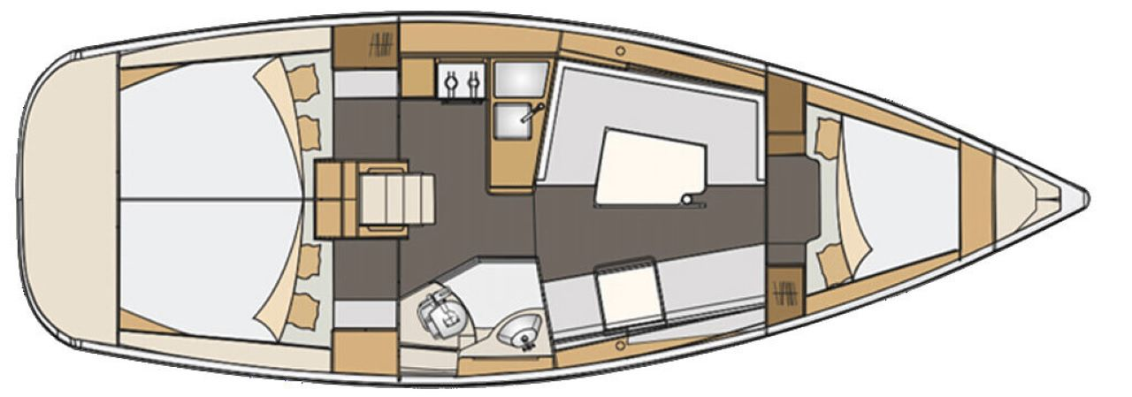 Hire Sailboat with or without skipper Elan Punat