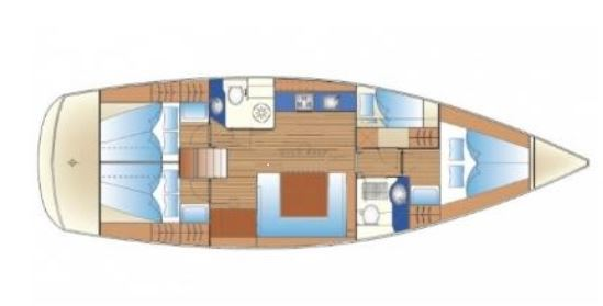 Hire Sailboat Bavaria with a boat licence