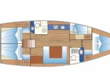 Hire Sailboat Bavaria with a boat licence