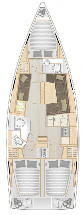 Hire a Hanse Hanse 388 Sukošan