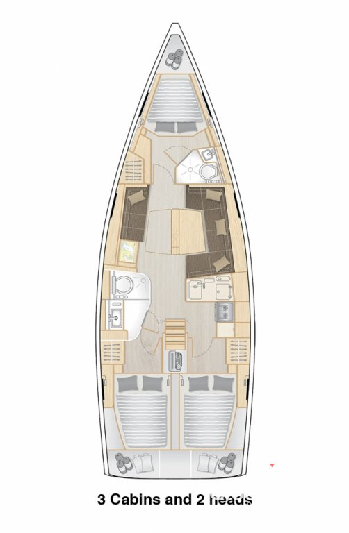 Yacht hire Sukošan cheap Hanse 418