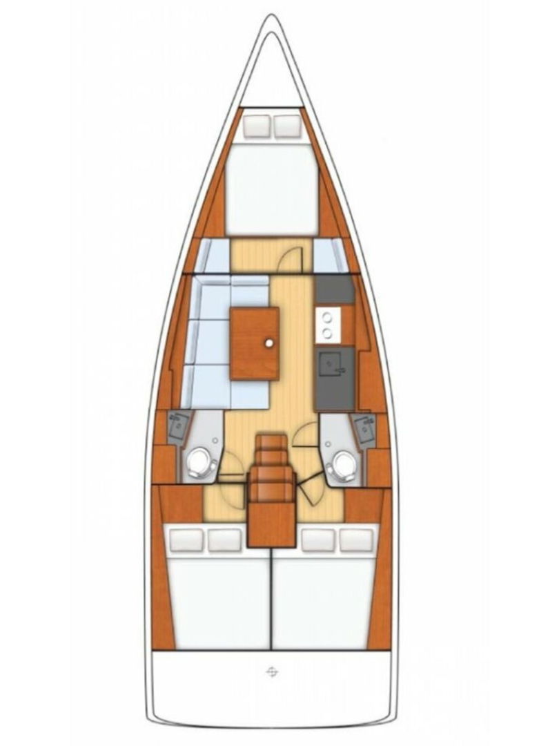 Sailboat hire in Zadar - Bénéteau Oceanis 38.1