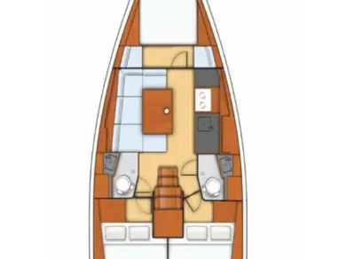 Sailboat hire in Zadar - Bénéteau Oceanis 38.1
