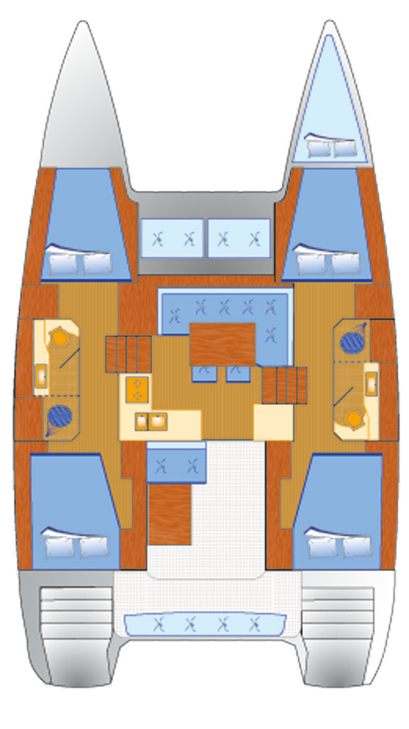 Yacht charter Rogoznica - Lagoon Lagoon 40 on SamBoat