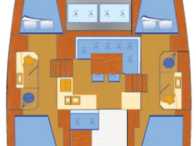 Yacht charter Rogoznica - Lagoon Lagoon 40 on SamBoat