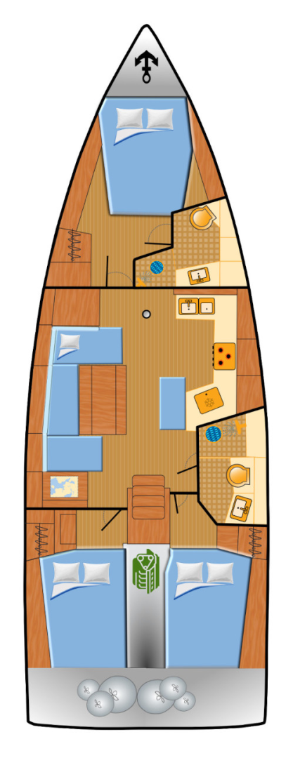 Sailboat to hire Biograd na Moru at the best price