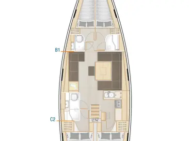 Sailboat to hire Biograd na Moru at the best price