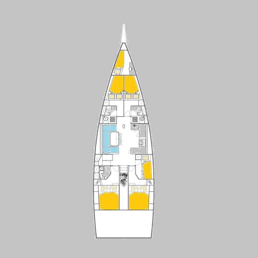 Sailboat to hire Biograd na Moru at the best price