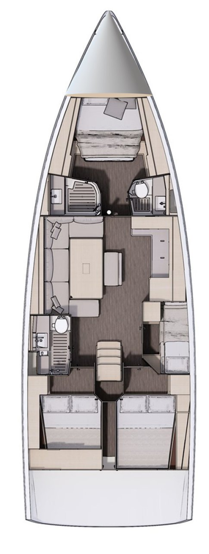 Sailboat hire in Biograd na Moru - Dufour Dufour 470