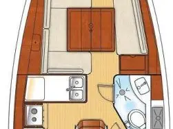 Bénéteau Oceanis 34 charter bareboat or skippered in  Šibenik