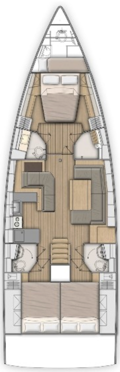Bénéteau Oceanis 51.1 charter bareboat or skippered in  Sukošan