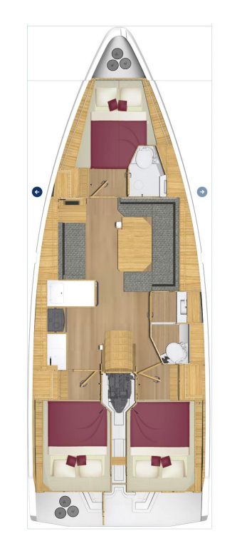 Hire Sailboat Bavaria with a boat licence