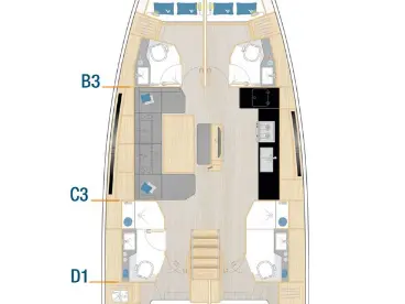 Yacht hire Kaštela cheap Hanse 460