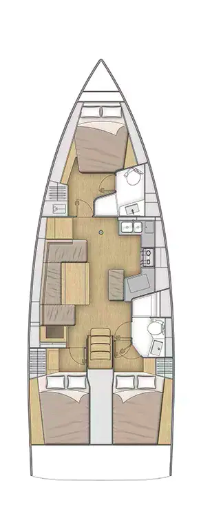 Yacht charter Rhodes (City) - Bénéteau Oceanis 40.1 on SamBoat