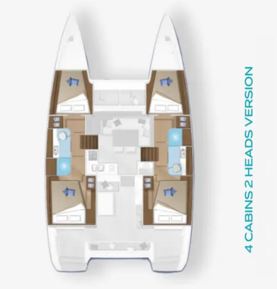 Yacht hire Marina (City) cheap Lagoon 40