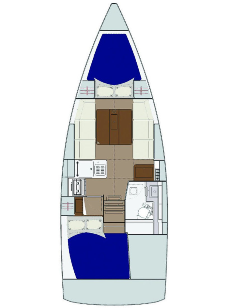 Sailboat to hire Primošten at the best price