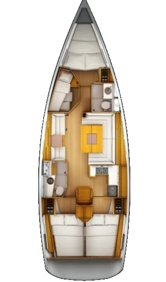 Hire Sailboat with or without skipper Jeanneau Lefkáda