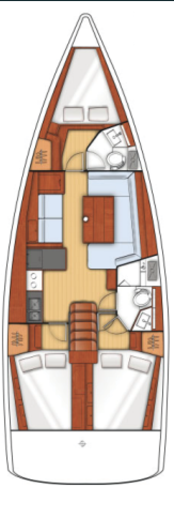 Hire Sailboat with or without skipper Bénéteau Fethiye
