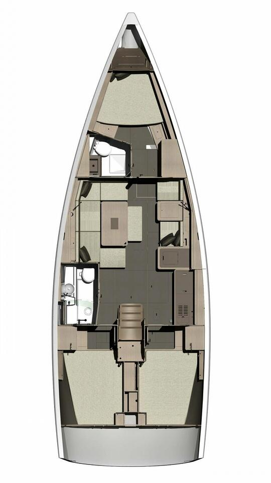 Hire Sailboat Dufour with a boat licence