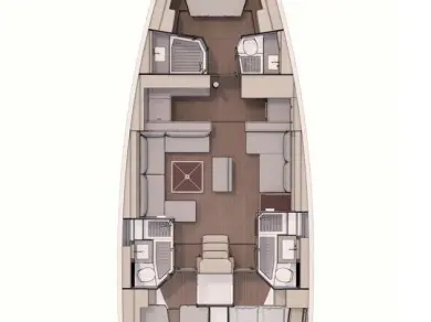 Dufour Dufour 530 charter bareboat or skippered in  Road Town