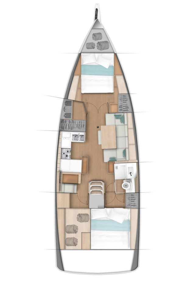Hire a Jeanneau Sun Odyssey 440 Road Town