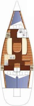 Hire Sailboat Bénéteau with a boat licence