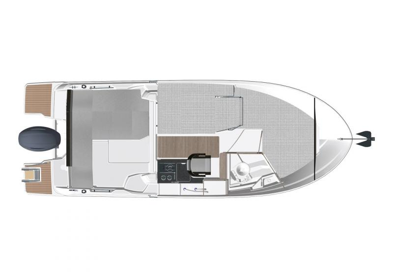 Hire Motorboat with or without skipper Jeanneau Trogir