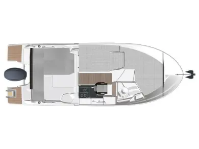 Hire Motorboat with or without skipper Jeanneau Trogir