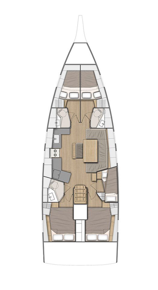 Bénéteau Oceanis 46.1 charter bareboat or skippered in  Préveza